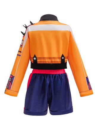 K-POP: Demon Hunting Girl Group Lumi Cosplay Costume Exquisitely Recreates the Character's Stage Outfit - view 3