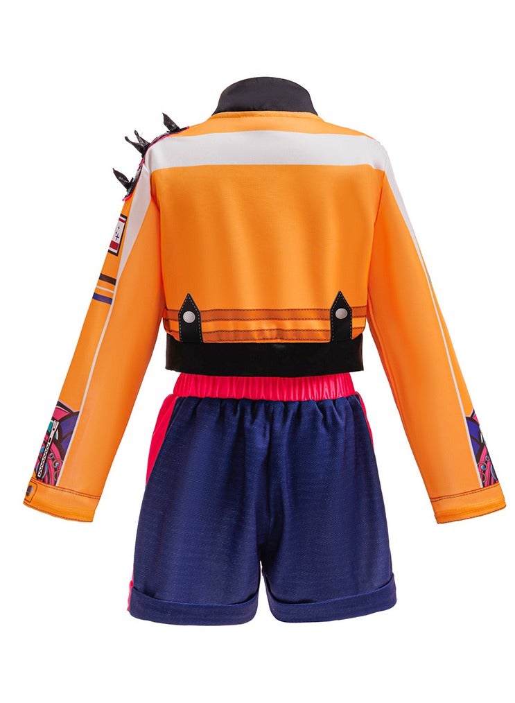 general K-POP: Demon Hunting Girl Group Lumi Cosplay Costume Exquisitely Recreates the Character's Stage Outfit - Image 3