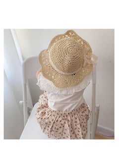 Baby Sun Hat, Baby Straw Hat, Baby Girl Straw Hat, Baby Girl Sun Hat, Toddler Summer Sun Cap with Bow, Baby Beach Hat, Foldable Beach Sun Protection Hats for 2-6 Years, Beige - pzsku/Z6553FFE31CA6051A5586Z/45/_/1712040726/02cc2ddc-5e0d-4b40-a204-df14cba7d7ba