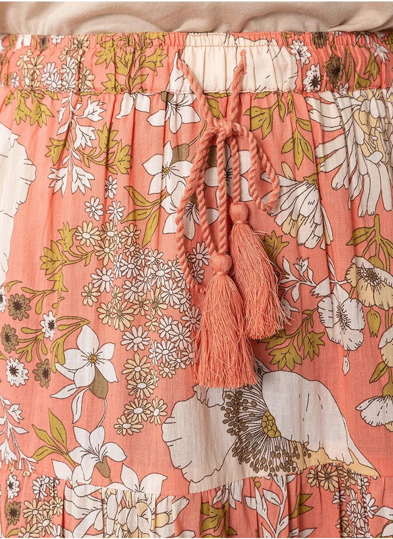 INDISKA Printed Maxi Skirt