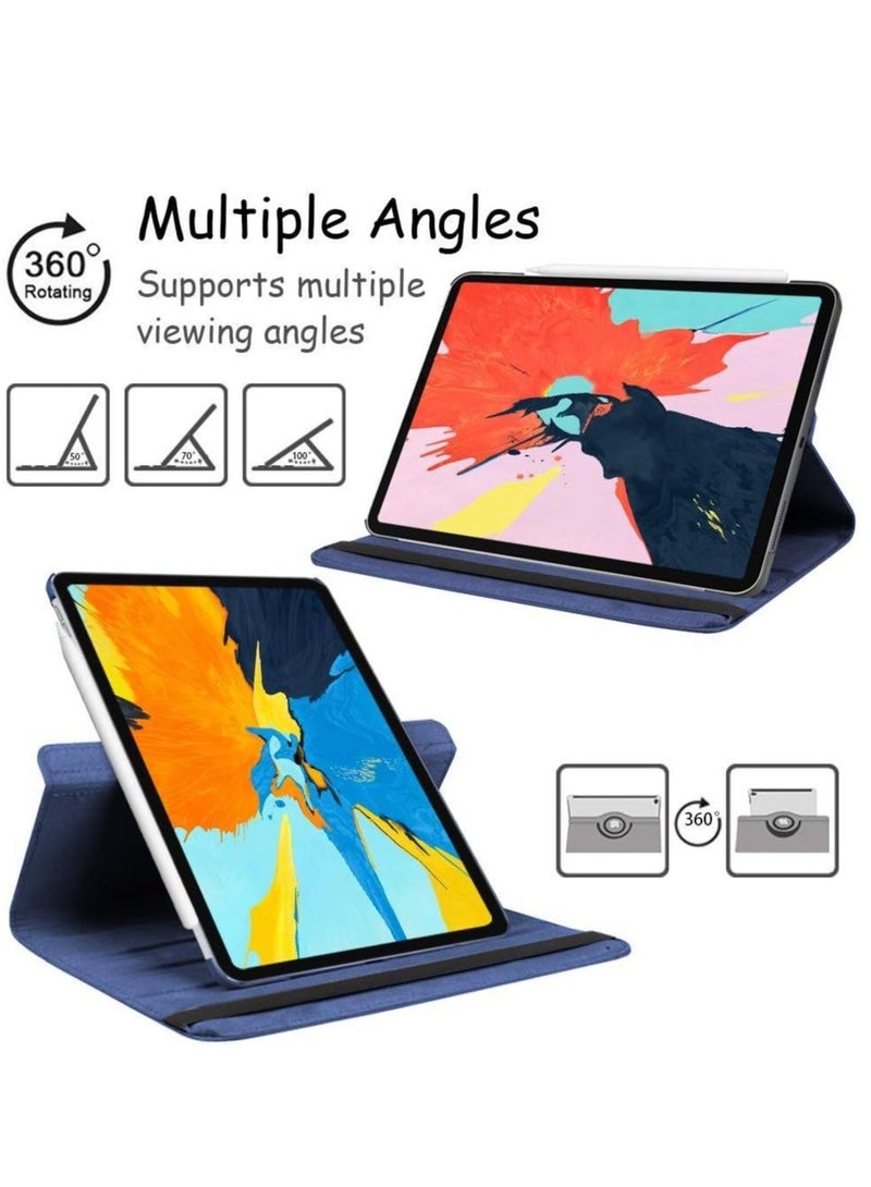 Case Compatible with Apple iPad Pro 10.5, [Wallet Case] Shockproof PU Leather Book Style Flip Folio 360° Rotating Total Protection Cover With Auto Wake/Sleep - Image 2