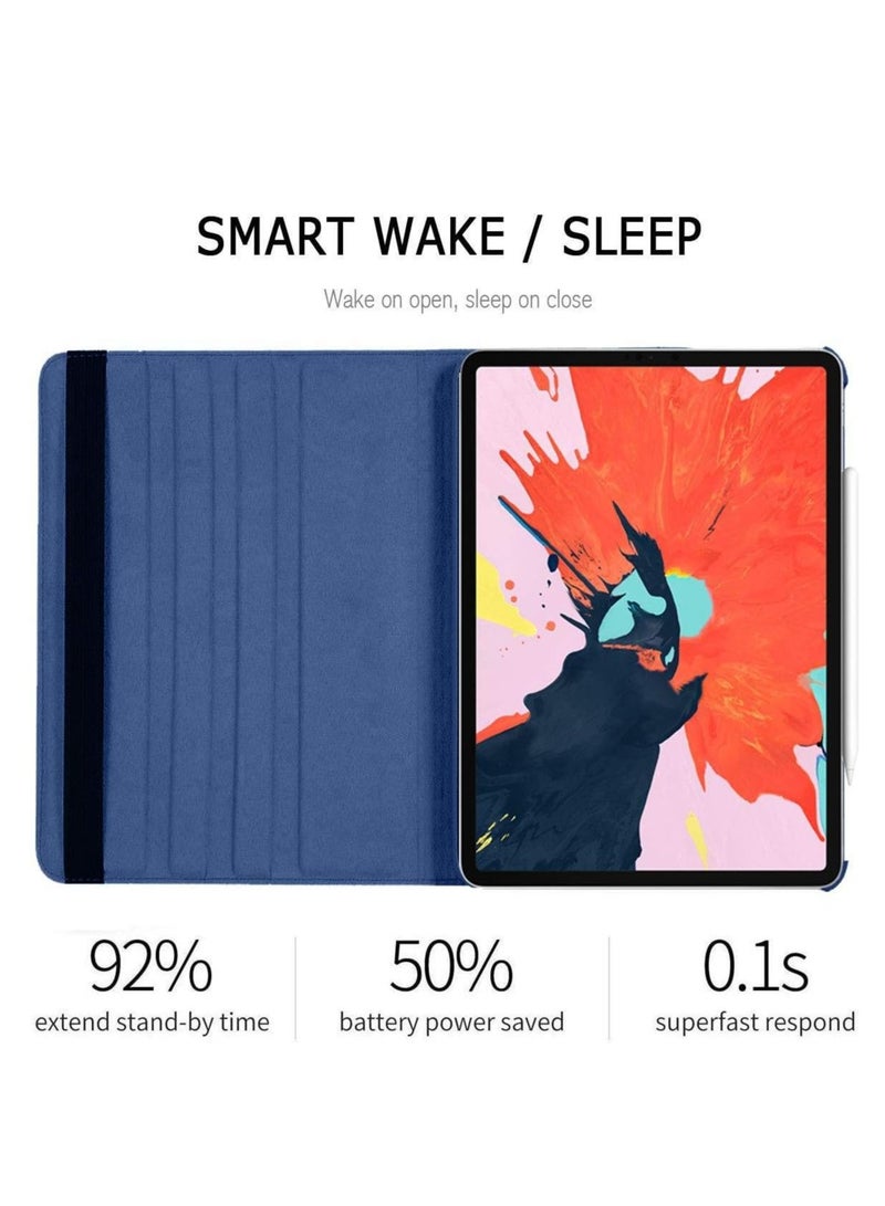 Case Compatible with Apple iPad Pro 10.5, [Wallet Case] Shockproof PU Leather Book Style Flip Folio 360° Rotating Total Protection Cover With Auto Wake/Sleep - Image 4