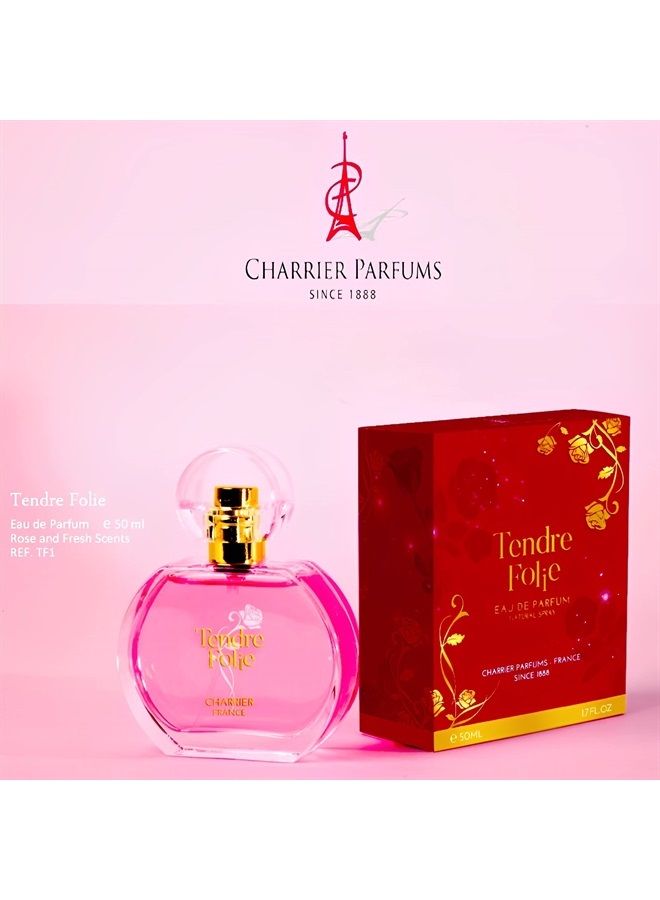 CHARRIER PARFUMS تيندر فولي - 50 مل - صنع في بروفانس، فرنسا - Image 2