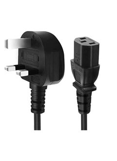 DIGI CORE 3-Pin Power Cable With UK Plug Black  - Image 1
