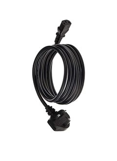 DIGI CORE 3-Pin Power Cable With UK Plug Black  - Image 2