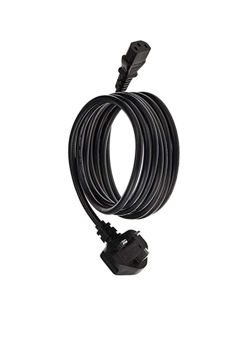DIGI CORE 3-Pin Power Cable With UK Plug Black  - Image 2