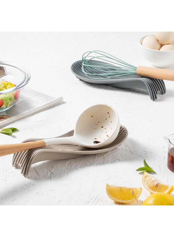 1 قطعة حامل ملاعق الحساء، ملعقة واحدة، صينية تخزين، أطباق المطبخ متعددة الوظائف، أدوات المائدة، أدوات المطبخ، ملحقات المطبخ للمطاعم - Image 4