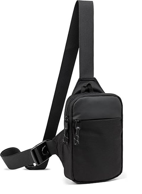 Men's And Women's Mini Shoulder Bags, Small Messenger Bags, Fashionable Casual Waterproof Mobile Phone Chest Bags Men's Small Messenger Bags, Canvas Messenger Bags, Messenger Bags, Men's Side Bags, Single Shoulder Wallets