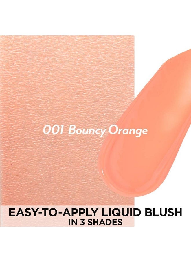 I'M MEME - Blush Bare Cheek Liquid ; Lightweight With Sheer Pigmentation Natural Coral Finish Portable 001 Bouncy Orange 0.10 Oz - Image 1