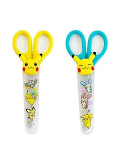 Pikachu Pikachu Safety Scissors With Cover (Yellow)  - Image 2