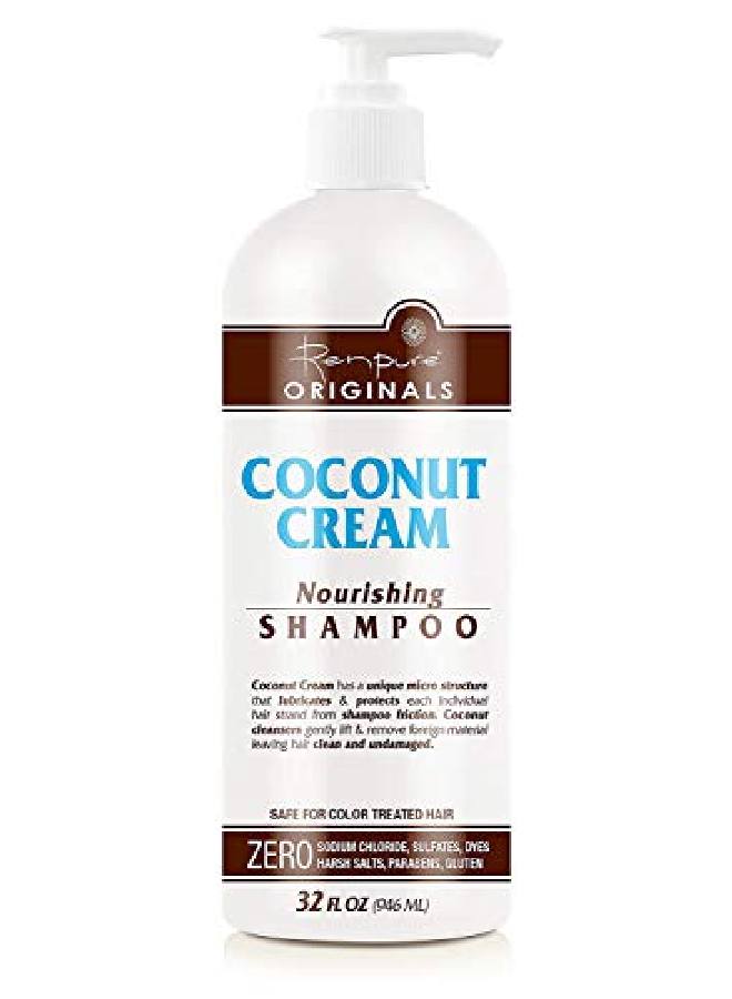 Renpure Coconut Cream Nourishing Shampoo 32 Ounces - Image 2