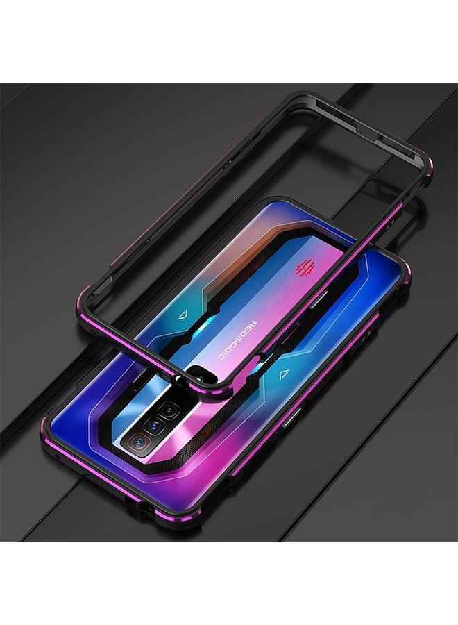Case For ZTE nubia Red Magic 7 Pro Aurora Series Metal Frame Phone Case  - Image 2