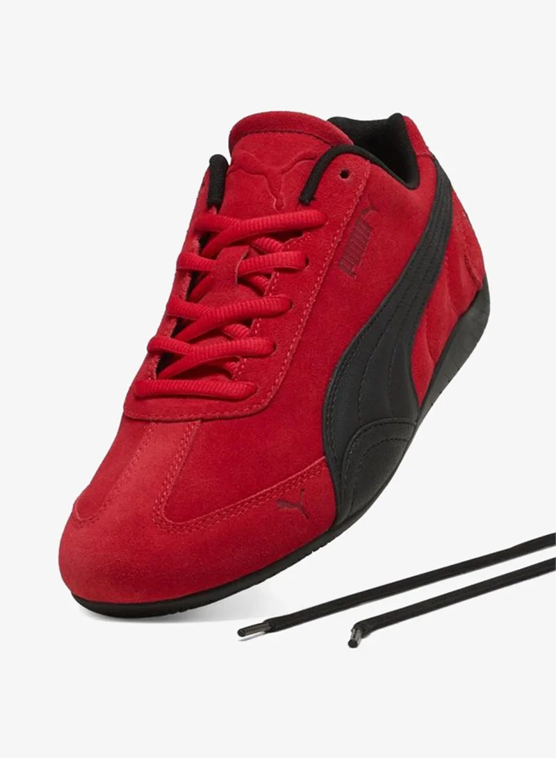 Puma Rosso Corsa-PUMA Black Ferrari Speedcat Sneakers Unisex  | Best Price UAE