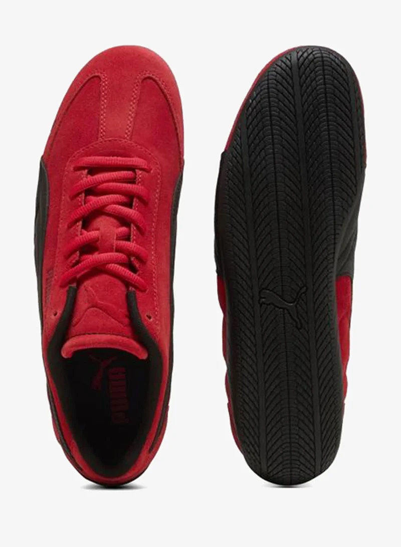 Puma Rosso Corsa-PUMA Black Ferrari Speedcat Sneakers Unisex  | Best Price UAE
