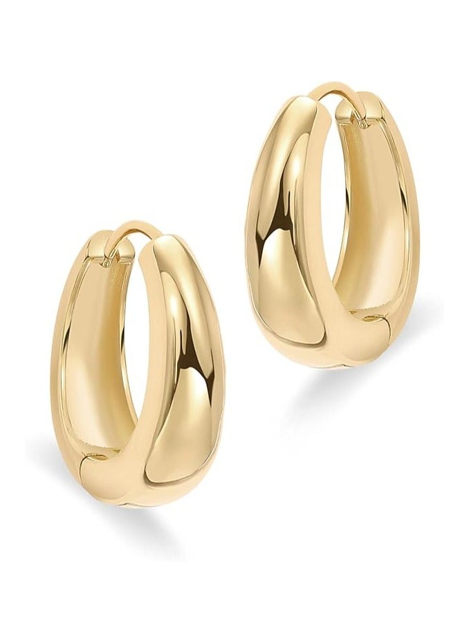 Handmade Gold Plated Chunky Hoop Earring For Women Gift Jewery - pzsku/Z6554F8920C5A29EB27F1Z/45/_/1737817032/dc847259-a87a-4668-9048-e7e7d71c27d6