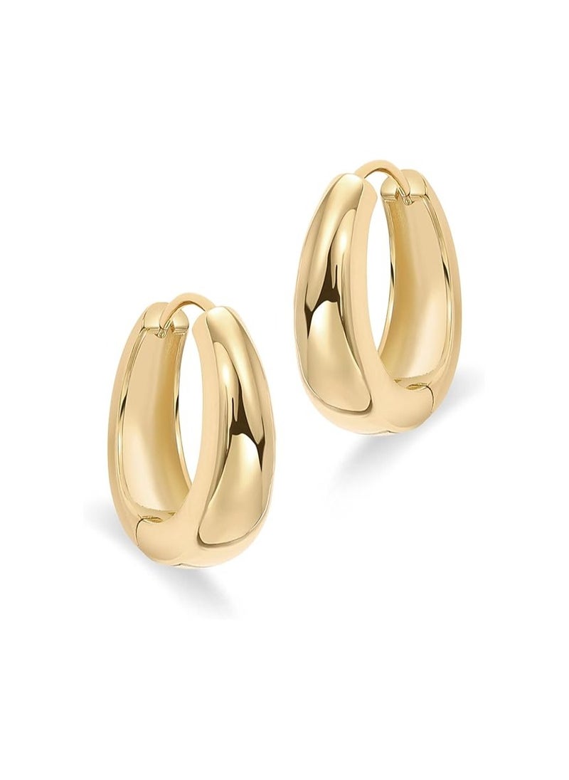 Handmade Gold Plated Chunky Hoop Earring For Women Gift Jewery - pzsku/Z6554F8920C5A29EB27F1Z/45/_/1737819019/e46873f0-4fe6-4326-8918-e1dea194ee6f