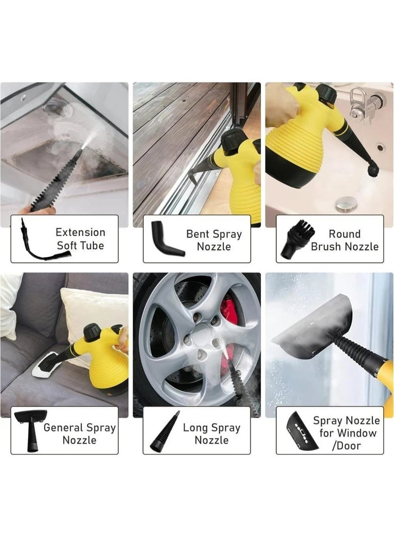 Denx Portable Steam Cleaner 1200W 350ML DX2596 - Image 3