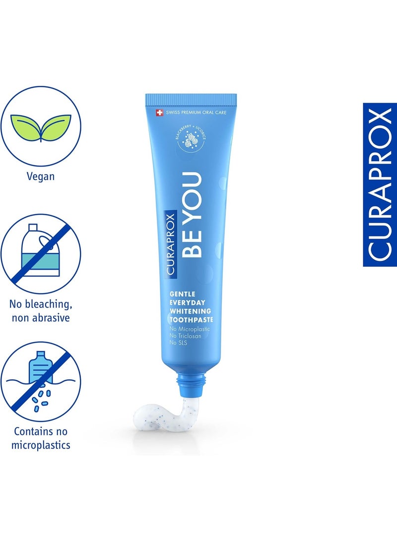 Curaprox Be You - Blue - Blackberry + Liquorice Toothpaste 60ml - Image 4