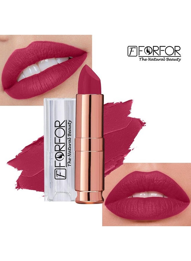 FORFOR Antique Velvet Creamy Matte Texture Smooth Finish Lipstick Gift set combo pack 3 for Women Enriched Shea Butter, Vitamin- E & Jojoba oil - Image 2