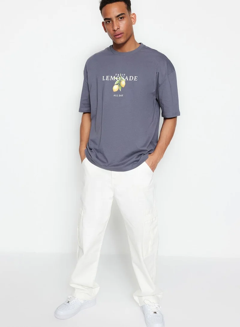 trendyol Graphic Printed Crew Neck T-Shirt