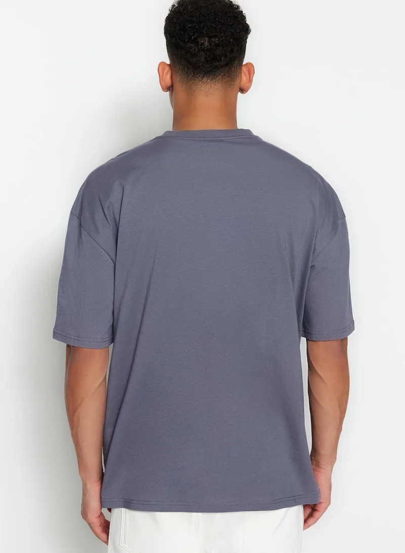 trendyol Graphic Printed Crew Neck T-Shirt