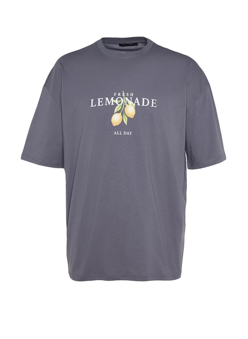 trendyol Graphic Printed Crew Neck T-Shirt