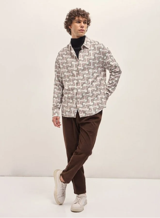THE BEAR HOUSE Men's Shirt for Casual and Formal Wear | Classic Button-Down Style for Office, Daily Use, Travel, Events & All-Season Outfits | Versatile & Stylish Wardrobe Essential for Every Occasion