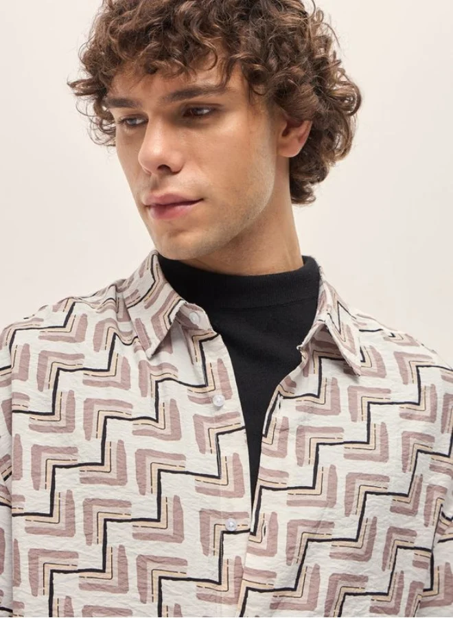 THE BEAR HOUSE Men's Shirt for Casual and Formal Wear | Classic Button-Down Style for Office, Daily Use, Travel, Events & All-Season Outfits | Versatile & Stylish Wardrobe Essential for Every Occasion