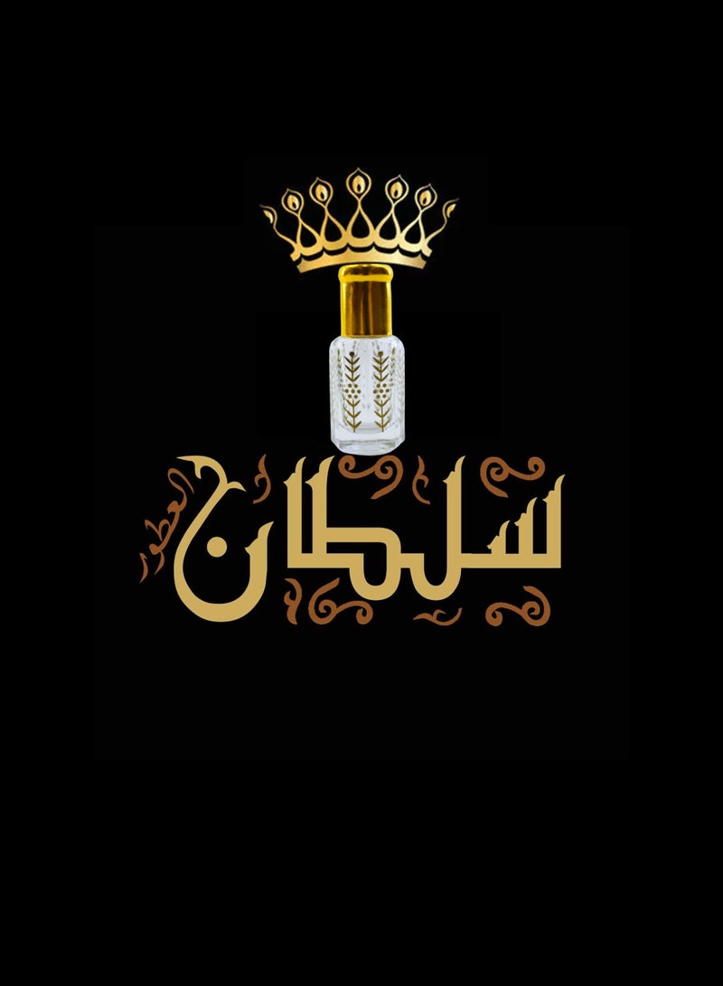 سلطان مخلط سلطان العطور ثابت يدوم أطول عبوة اقتصادية 6 مل