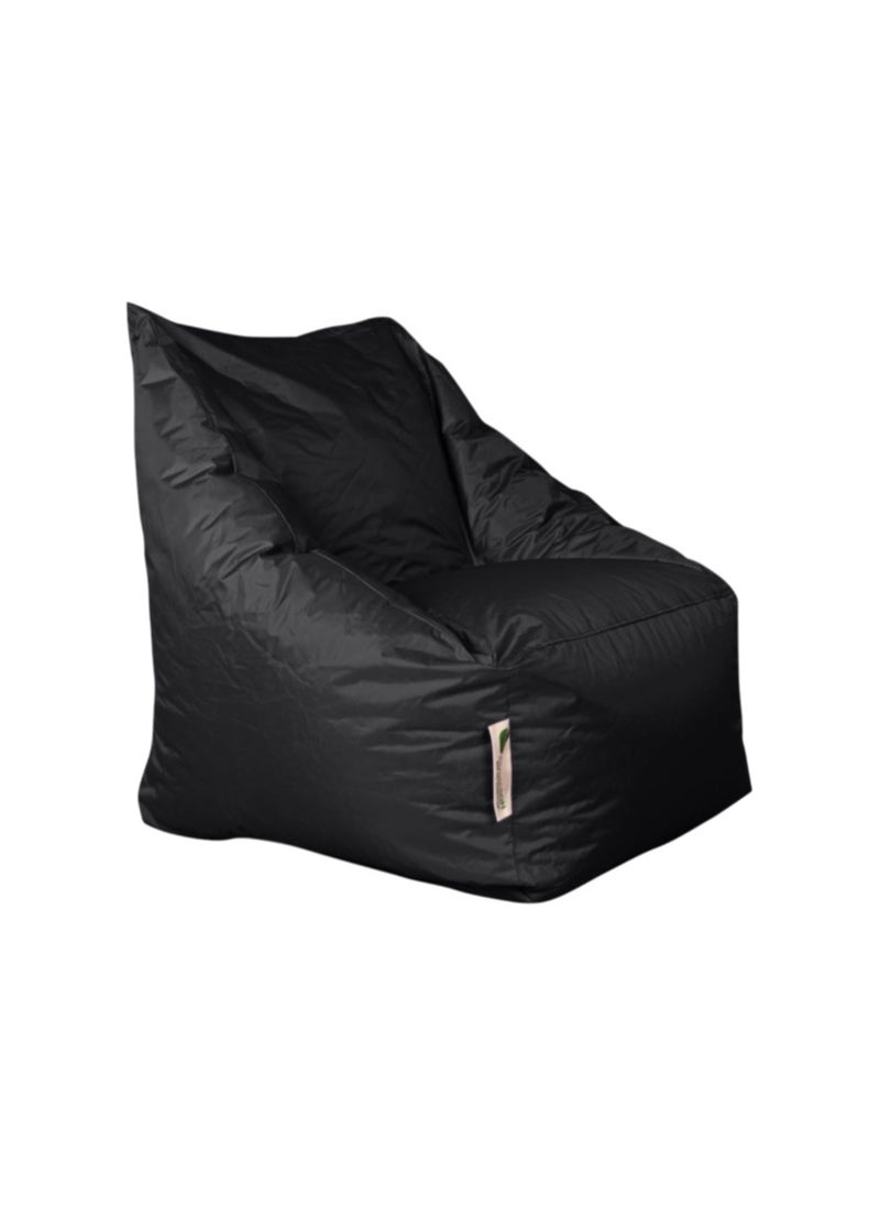 ANDERSON Grand Waterproof Bean Bag – Comfort and Style that Lasts - Black - 85x85x80 cm  - Image 1