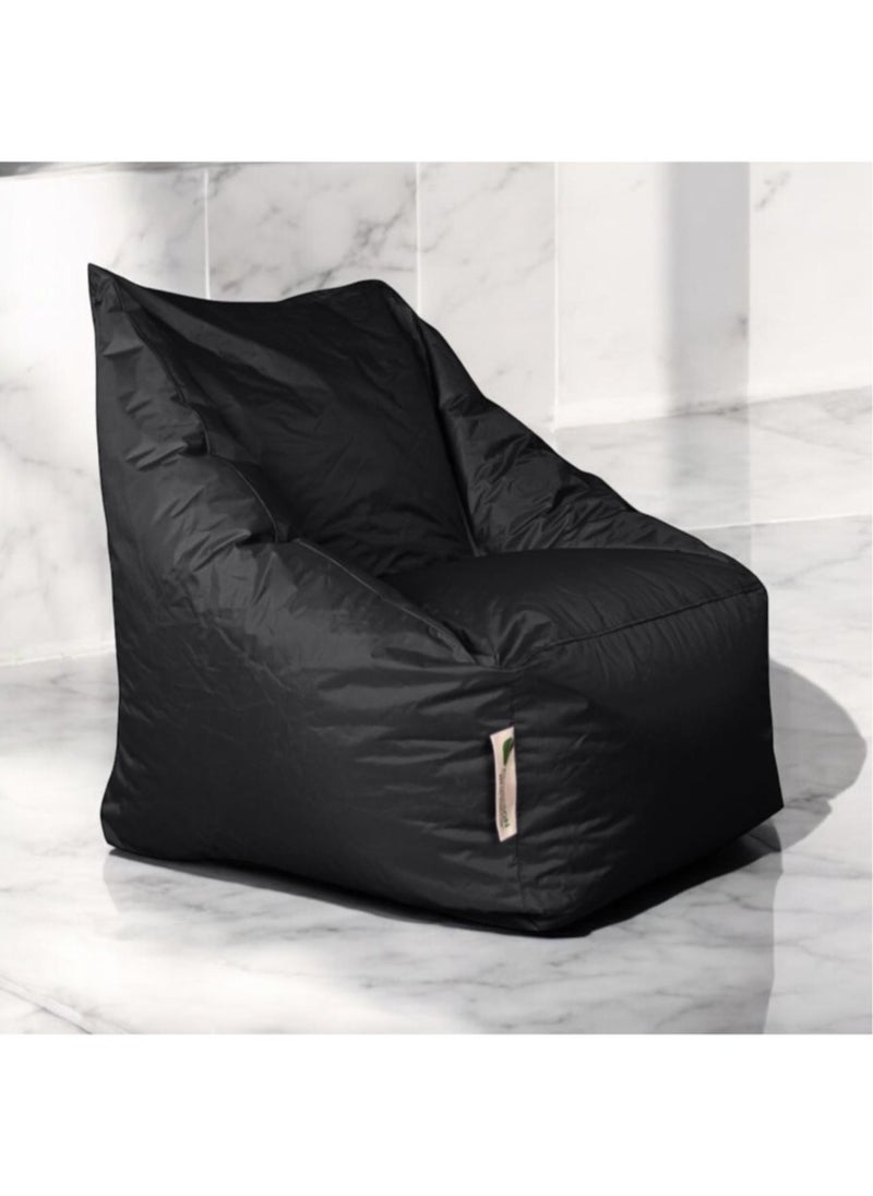 ANDERSON Grand Waterproof Bean Bag – Comfort and Style that Lasts - Black - 85x85x80 cm  - Image 2
