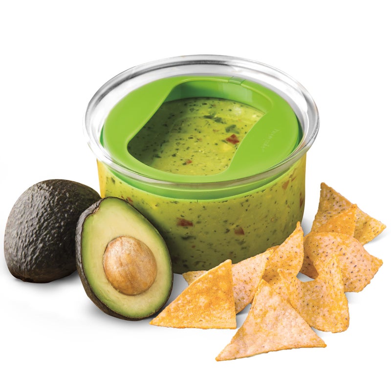 PREPWORKS Progressive International Fresh Guacamole ProKeeper Plastic Kitchen Storage Container with Air Tight Lid (Green) - Image 1