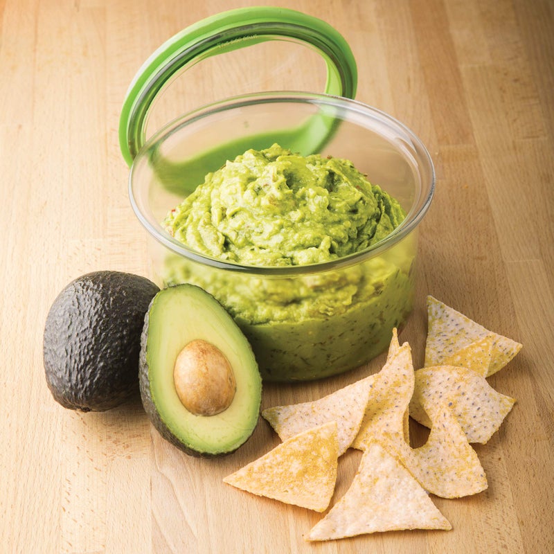 PREPWORKS Progressive International Fresh Guacamole ProKeeper Plastic Kitchen Storage Container with Air Tight Lid (Green) - Image 5