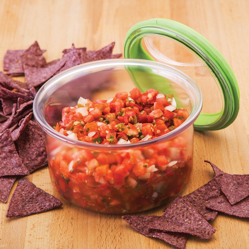 PREPWORKS Progressive International Fresh Guacamole ProKeeper Plastic Kitchen Storage Container with Air Tight Lid (Green) - Image 2