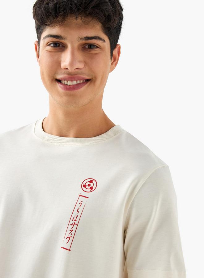 Splash FAV Kakashi Print Crew Neck T shirt - Image 4