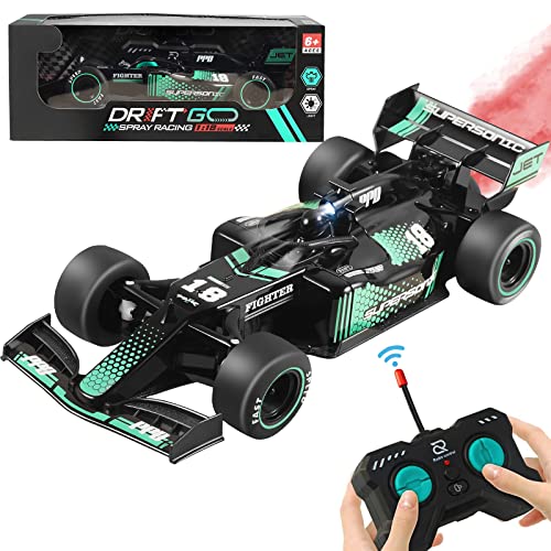 DOLIVE F1 Remote Control Car 118 Rc Car for Boys Toys Age 68 Model RC Drift Cars Display Scale HighSpeed Fast Hobby Racing Batteries Rotating Toy Birthday Gift for Ages 813 - Image 1