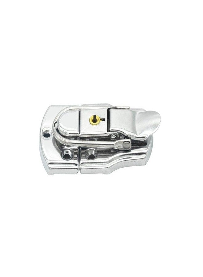 Syncraft Hardware Heavy Duty Padlock with Key for Flight Case | Chrome Finish Zinc Butterfly Latch | Secure Locking Hardware for Audio, DJ, Tool & Equipment Cases - Image 4