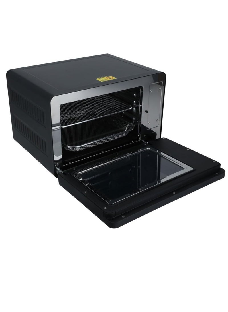 اديسون اليكترونيك مقلاة هوائية 22 لتر، اسود 1900 واط - Image 2