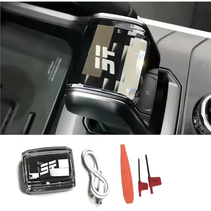 rayihni Car Crystal Gear Shift Handle For Jetour Traveller T2 2023 2024 Crystal Gear Lever KnobGear Stick Head with Touch Activated 7 Color LED Modification Car Interior Accessories - Image 4