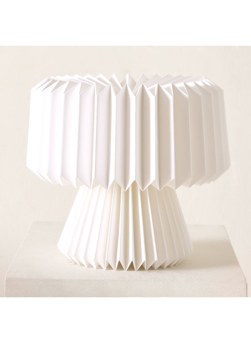 Home Box Tasha Table Lamp with Paper Shade 25 x 25 x 25 cm - Image 1