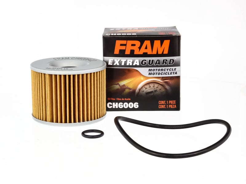 FRAM فلتر زيت بديل FRAM Extra Guard CH6006 للدراجات النارية/ATV، يناسب بعض طرازات ياماها - Image 5