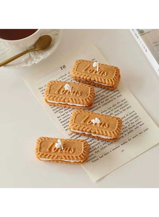 2 Baking molds simulate wafer cookie molds, DIY cube sugar chocolate baking decoration silicone molds - Image 4