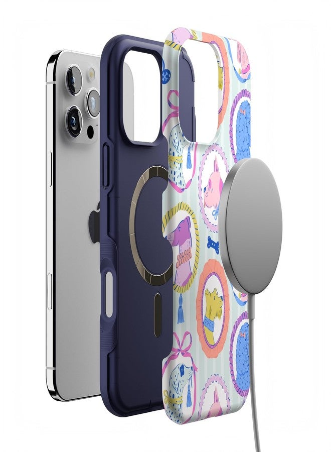 Casely iPhone 16 Pro Max Case | Chateau Pups | French Dog | Compatible with MagSafe | Bold Protective Design - Image 4
