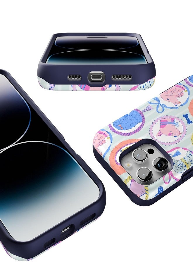 Casely iPhone 16 Pro Max Case | Chateau Pups | French Dog | Compatible with MagSafe | Bold Protective Design - Image 3