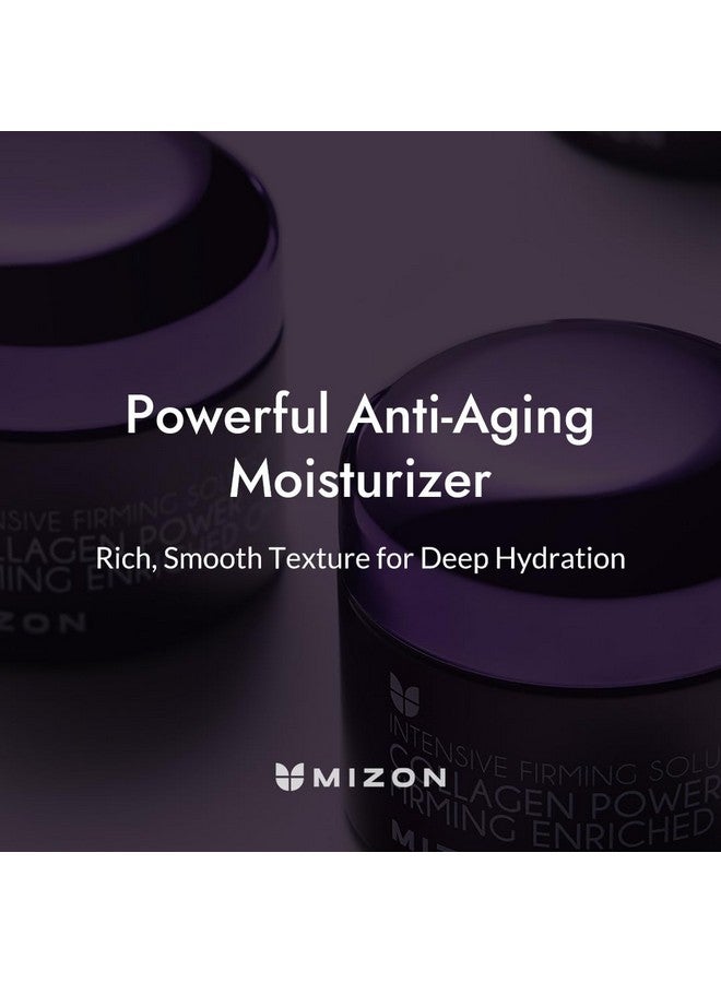 MIZON Collagen Line. Collagen Power Firming Enriched Cream, Korean skincare, wrinkle care, firm skin, anti aging (1.69 FL oz) - Image 2