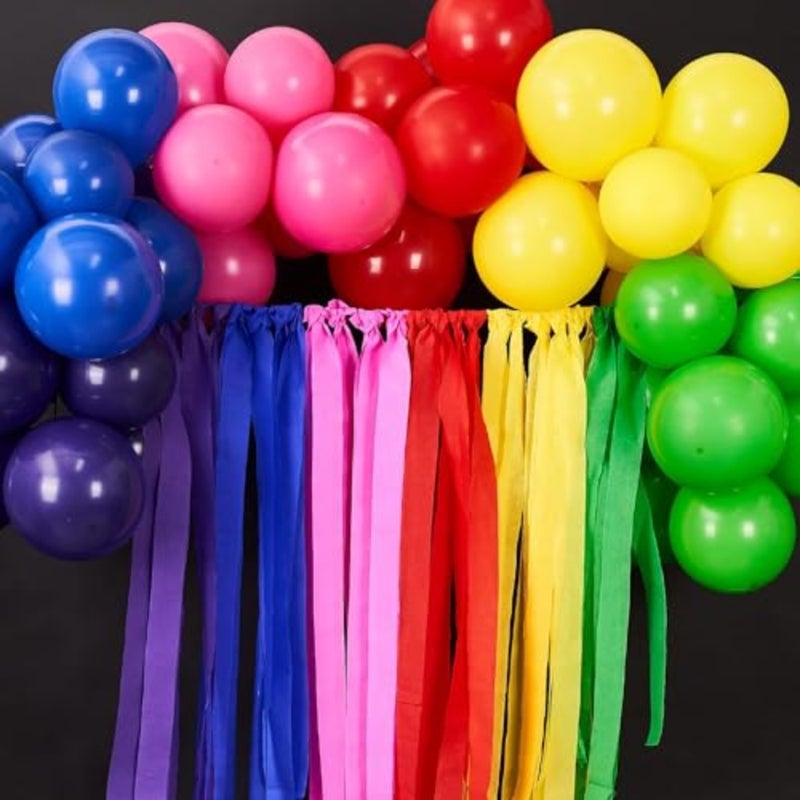 Crepe Paper Streamers Pack of Party Streamers in 8 Pastel Colors for Birthday Decorations, Party Decorations, Wedding Decorations Baby Shower Decorations 8 Rolls - Image 2