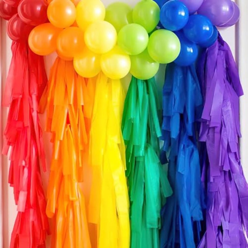 Crepe Paper Streamers Pack of Party Streamers in 8 Pastel Colors for Birthday Decorations, Party Decorations, Wedding Decorations Baby Shower Decorations 8 Rolls - Image 3