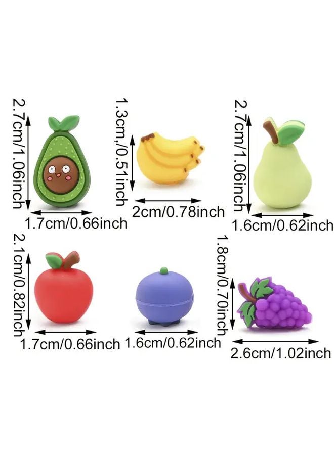 خرز فاكهة سيليكون تفاح ثلاثي الأبعاد لصنع المجوهرات DIY والقلائد والأساور والحرف اليدوية 16-27 ملم - Image 5