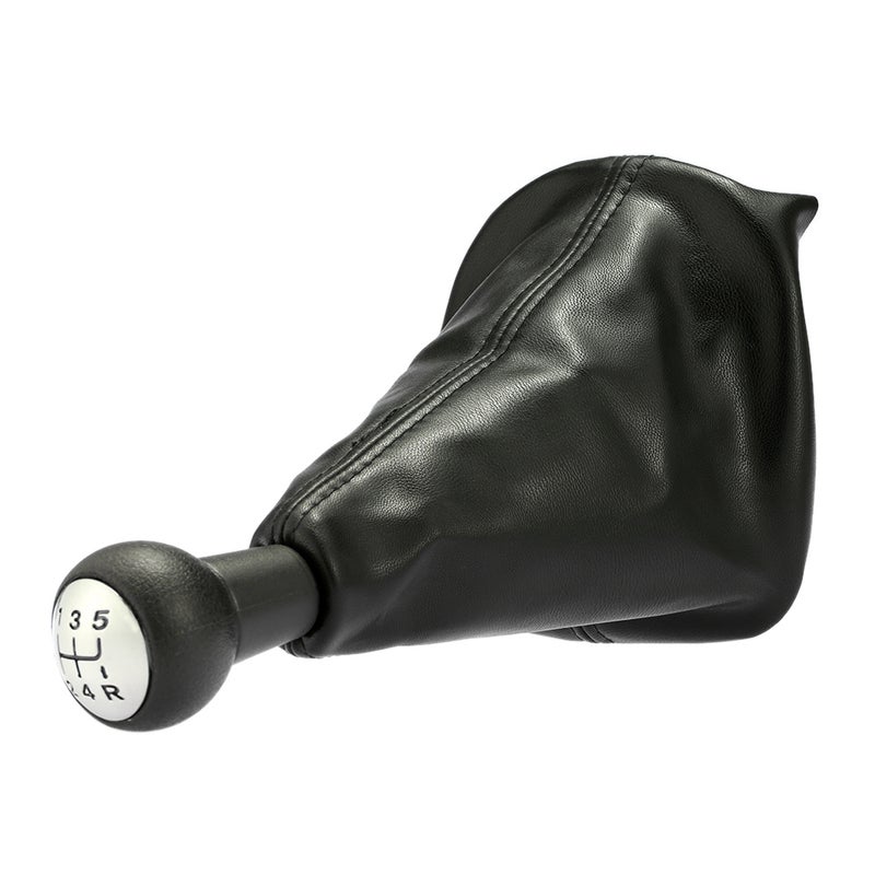 5 Speed Gear Shift Knob Gearstick Gaiter Boot Leather Replacement Kit for PEUGEOT 207 307 406 - Image 5