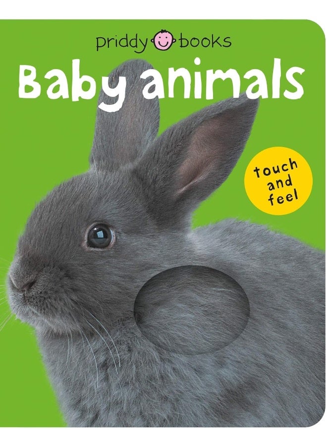 Bright Baby Touch & Feel Baby Animals (Bright Baby Touch And Feel) Roger Priddy  - Image 1
